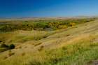 USA, Little Bighorn Battlefield National Monument, river valley Art Print
